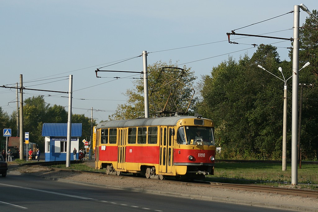 Tatra T3SU #1186