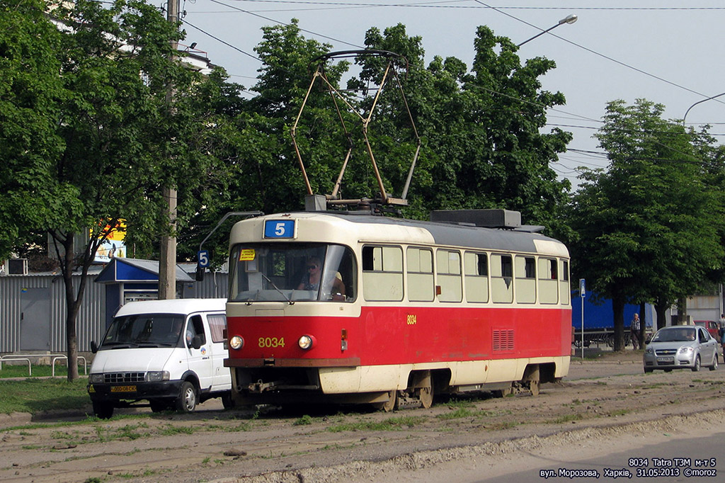 Tatra T3M #8034
