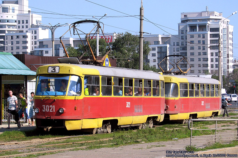 Tatra T3SU #3021