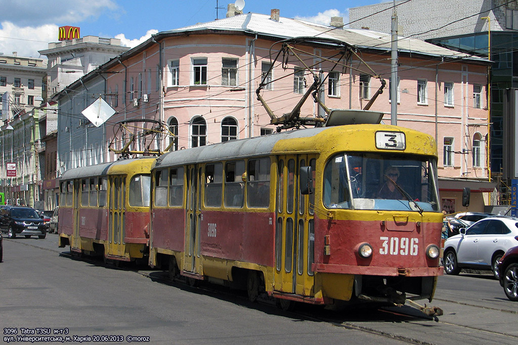 Tatra T3SU #3096