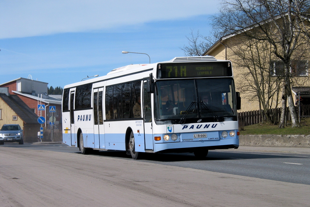 Volvo B10BLE / Lahti 402 #75